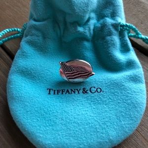 Tiffany’s American flag pin